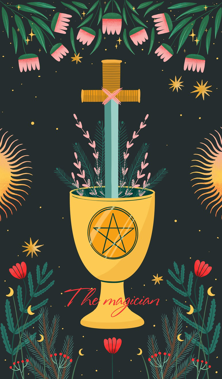 Tarot Card Illustration 